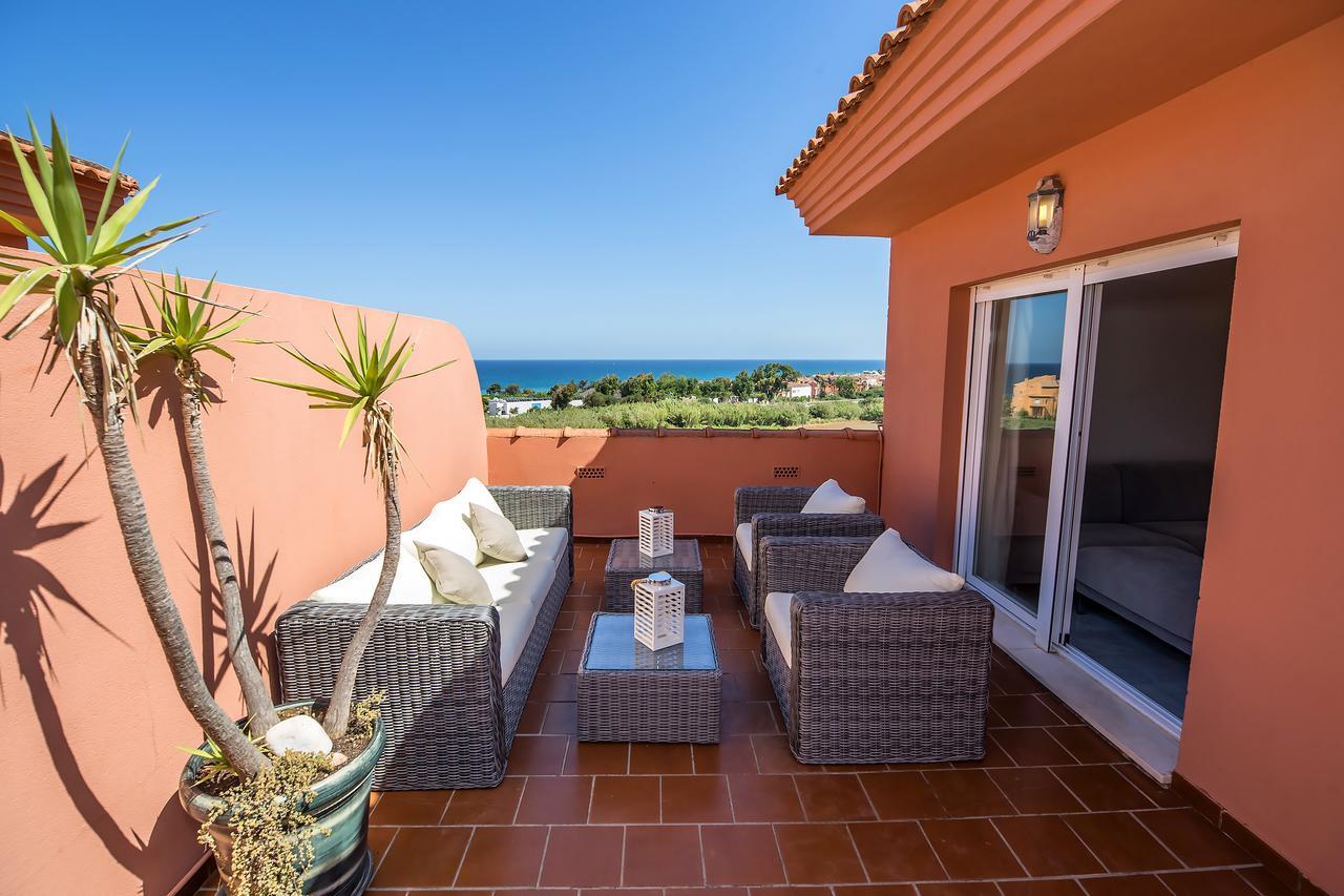 Los Hidalgos Penthouse Manilva Bagian luar foto
