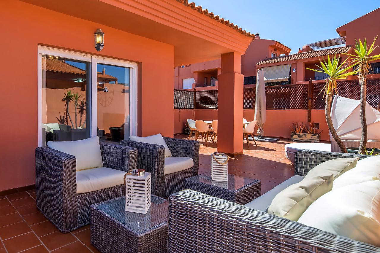 Los Hidalgos Penthouse Manilva Bagian luar foto